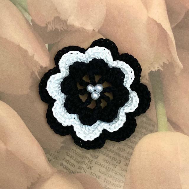 ハンドメイド♪レース編みお花のモチーフ < 女性ファッション  ハンドメイド♪レース編みお花のモチーフ  < 女性ファッションの