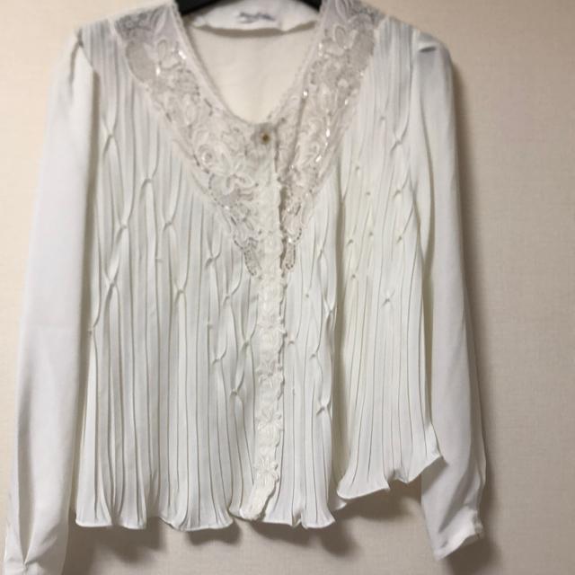 送料無料レディース白ブラウス フリーサイズ < 女性ファッション  送料無料レディース白ブラウス フリーサイズ < 女性ファッションの