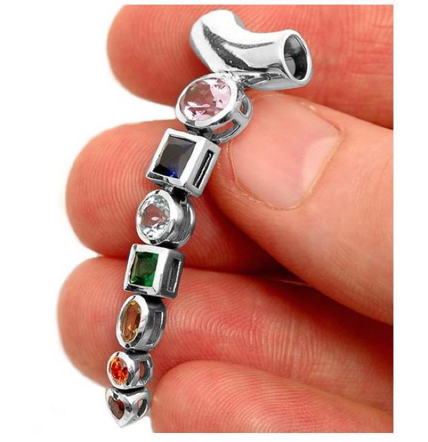 PeterStone: Chakra with Gems Pendant  ANZT[/v 