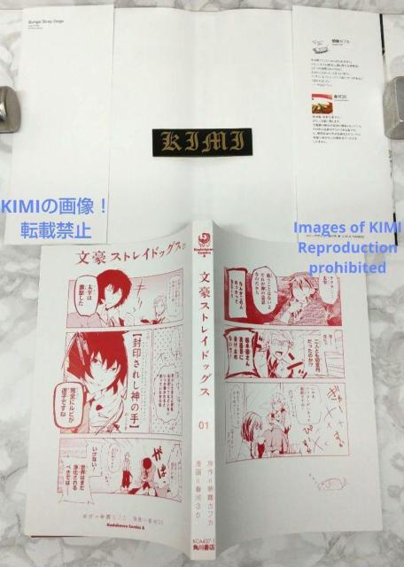 初版 文豪ストレイドッグス 1 角川コミックス・エース コミック 漫画 本2013 朝霧 カフカ(原著),春河35(著) < アニメ/コミック/キャラクター  初版 文豪ストレイドッグス 1 角川コミックス・エース コミック 漫画 本2013 朝霧 カフカ(原著),春河35(著) < アニメ/コミック/キャラクターの