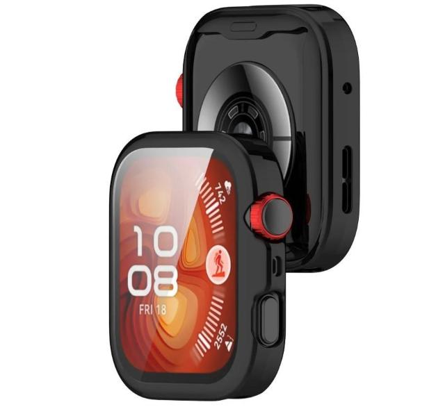 Huawei Watch Fit4 t@[EFC tBbg Jo[ fit 4 P[X ubN ʕی TPU fit4  Ɠd/AV 