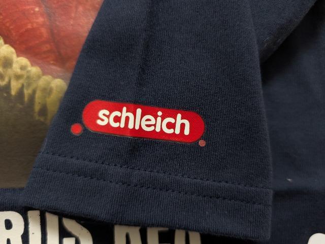 120★シュライヒSchleich★ティラノサウルスプリント七分袖Tシャツ★新品★送料無料 < キッズ/ベビー  120★シュライヒSchleich★ティラノサウルスプリント七分袖Tシャツ★新品★送料無料 < キッズ/ベビーの