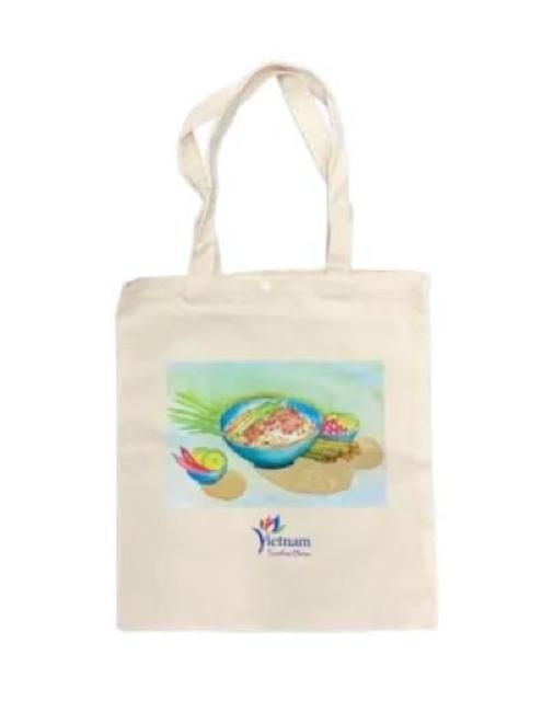 【新品】トートバッグ レディース キャンバス ベトナムプリント ベトナム現地購入 フォー おしゃれ ※サイズ縦39p×横33p < 女性ファッション 【新品】トートバッグ レディース キャンバス ベトナムプリント ベトナム現地購入 フォー おしゃれ ※サイズ縦39p×横33p < 女性ファッションの