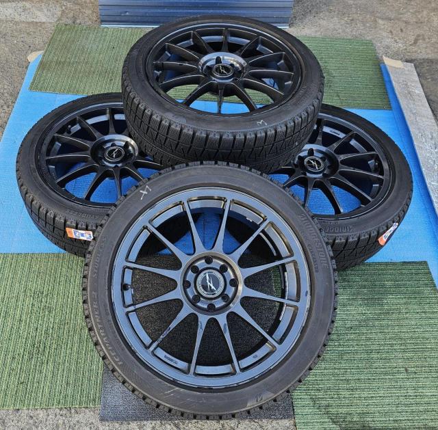 ENKEI FEDERAL TURISMOアルミホイール17インチ7J+40 pcd100/114.3マルチ4穴スタッドレスタイヤ < 自動車/バイク ENKEI FEDERAL TURISMOアルミホイール17インチ7J+40 pcd100/114.3マルチ4穴スタッドレスタイヤ < 自動車/バイク