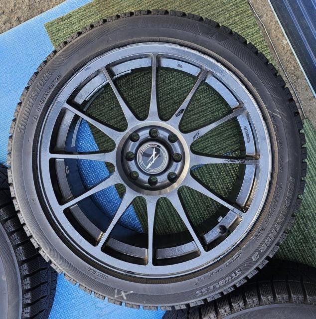 ENKEI FEDERAL TURISMOアルミホイール17インチ7J+40 pcd100/114.3マルチ4穴スタッドレスタイヤ < 自動車/バイク ENKEI FEDERAL TURISMOアルミホイール17インチ7J+40 pcd100/114.3マルチ4穴スタッドレスタイヤ < 自動車/バイク