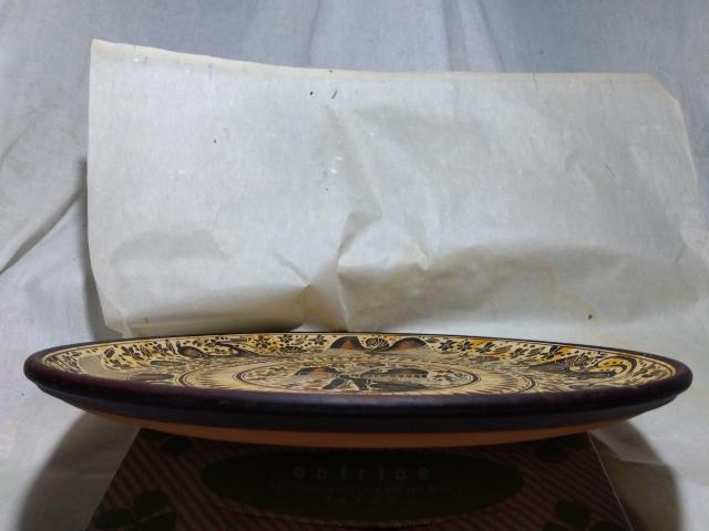 ♪飾り皿 線彫り ペルシャ? < インテリア/ライフ  ♪飾り皿 線彫り ペルシャ? < インテリア/ライフの