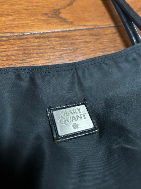 【A4可能】MARY QUANT◆マリークワント◆ロゴ入◆ブラックナイロン軽量ショルダートートバッグ < ブランド 【A4可能】MARY QUANT◆マリークワント◆ロゴ入◆ブラックナイロン軽量ショルダートートバッグ < ブランドの
