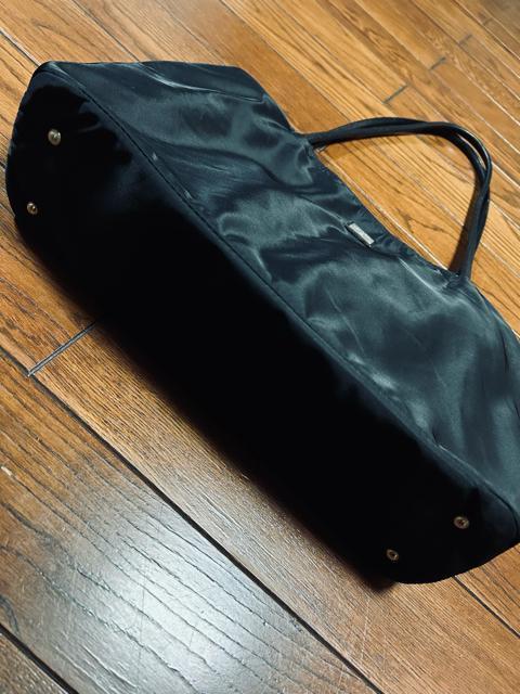 【A4可能】MARY QUANT◆マリークワント◆ロゴ入◆ブラックナイロン軽量ショルダートートバッグ < ブランド 【A4可能】MARY QUANT◆マリークワント◆ロゴ入◆ブラックナイロン軽量ショルダートートバッグ < ブランドの