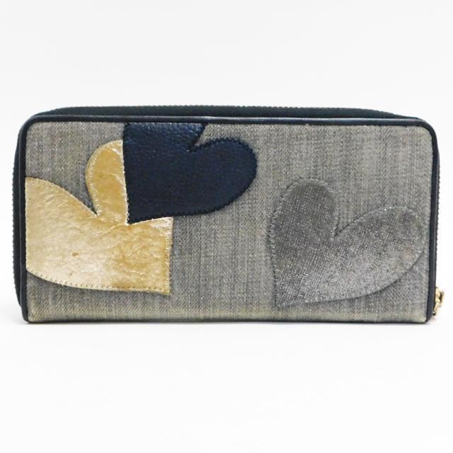 500円正規 Think Bee!シンクビー スプマンテグレー ラウンドファスナー長財布 角破けなし < ブランド 500円正規 Think Bee!シンクビー スプマンテグレー ラウンドファスナー長財布 角破けなし < ブランドの