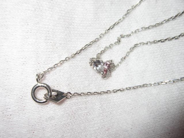 THE KISS*ミニハートネックレス*シルバー925*チョーカー < 女性アクセサリー/時計  THE KISS*ミニハートネックレス*シルバー925*チョーカー < 女性アクセサリー/時計の