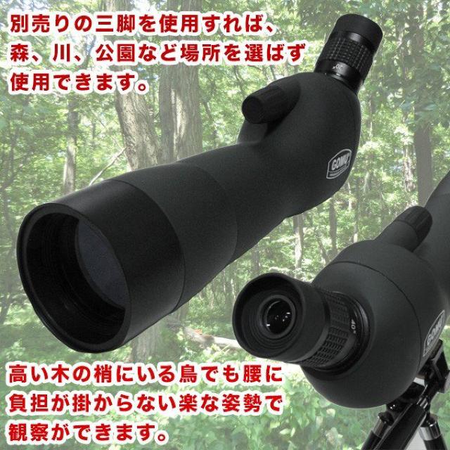 フィールドスコープ 20〜60倍×60mm 望遠鏡/単眼鏡 < 家電/AV  フィールドスコープ 20〜60倍×60mm 望遠鏡/単眼鏡 < 家電/AVの