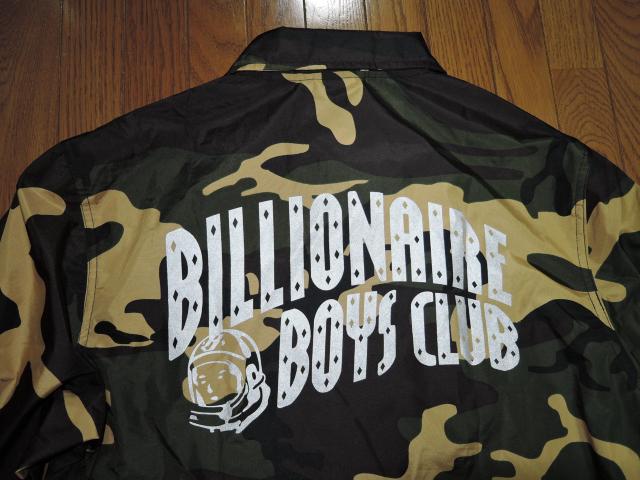ビリオネアボーイズクラブ BBC 迷彩柄 コーチジャケット M カモ BILLIONAIRE BOYS CLUB 薄手 背ロゴ < ブランド  ビリオネアボーイズクラブ BBC 迷彩柄 コーチジャケット M カモ BILLIONAIRE BOYS CLUB 薄手 背ロゴ < ブランドの