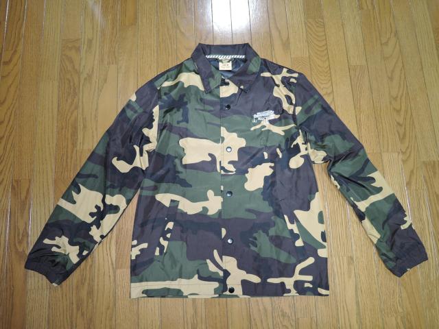 ビリオネアボーイズクラブ BBC 迷彩柄 コーチジャケット M カモ BILLIONAIRE BOYS CLUB 薄手 背ロゴ < ブランド  ビリオネアボーイズクラブ BBC 迷彩柄 コーチジャケット M カモ BILLIONAIRE BOYS CLUB 薄手 背ロゴ < ブランドの