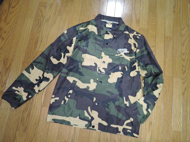 ビリオネアボーイズクラブ BBC 迷彩柄 コーチジャケット M カモ BILLIONAIRE BOYS CLUB 薄手 背ロゴ < ブランド  ビリオネアボーイズクラブ BBC 迷彩柄 コーチジャケット M カモ BILLIONAIRE BOYS CLUB 薄手 背ロゴ < ブランドの