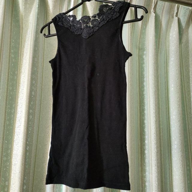 美品☆ミスティウーマン レディース ノースリーブ レース ブラック < ブランド 美品☆ミスティウーマン レディース ノースリーブ レース ブラック < ブランドの