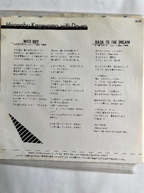 EPシングルレコードWILD  BOY/影山ヒロノブwhthDo-ya < CD/DVD/ビデオ  EPシングルレコードWILD  BOY/影山ヒロノブwhthDo-ya < CD/DVD/ビデオの