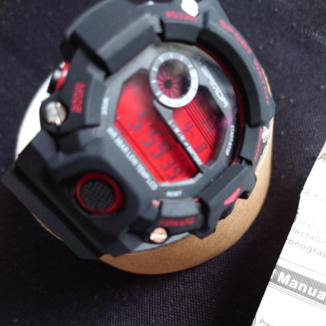 SPORT WATCH   BLACK×RED < 男性アクセサリー/時計  SPORT WATCH   BLACK×RED < 男性アクセサリー/時計の
