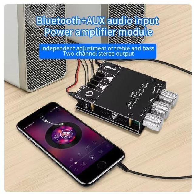 DIY@ZK-502MT Bluetooth 5.0@p[Av@50W~2@TuE[t@[Av{[h@2.0`l  Ɠd/AV 