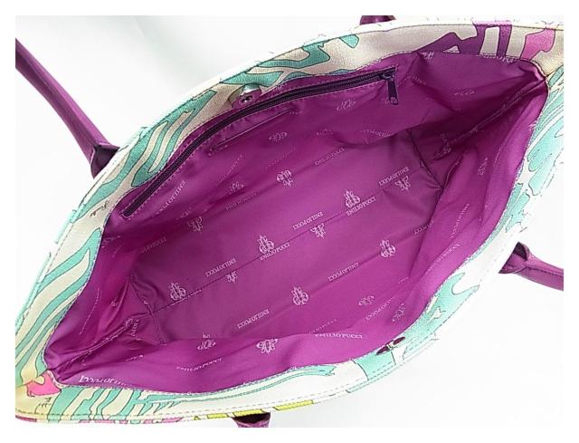 �����K�i�Ǖi�G�~���I�v�b�`�@EMILIO PUCCI �@�g�[�g�o�b�N62BE04