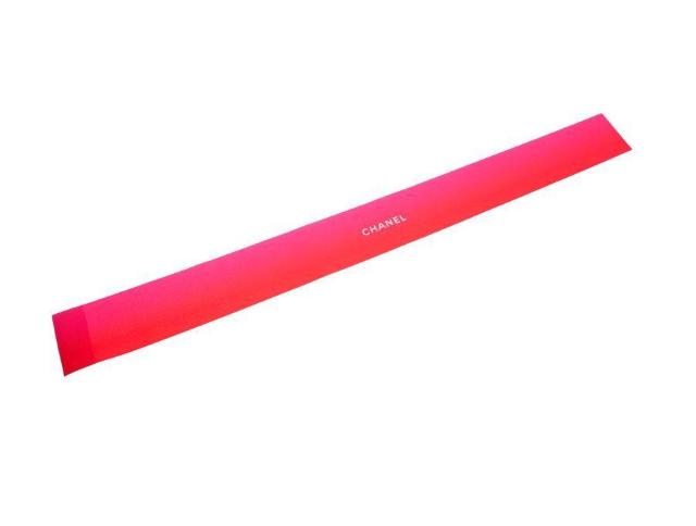 シャネル ワイドリボン ラッピンリボン 限定カラー レッド×ピンク グラデーション ロゴ入り 68.5cm CHANEL【正規品】 < ブランド  シャネル ワイドリボン ラッピンリボン 限定カラー レッド×ピンク グラデーション ロゴ入り 68.5cm CHANEL【正規品】 < ブランドの