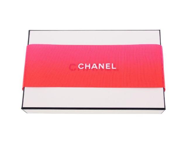 シャネル ワイドリボン ラッピンリボン 限定カラー レッド×ピンク グラデーション ロゴ入り 68.5cm CHANEL【正規品】 < ブランド  シャネル ワイドリボン ラッピンリボン 限定カラー レッド×ピンク グラデーション ロゴ入り 68.5cm CHANEL【正規品】 < ブランドの