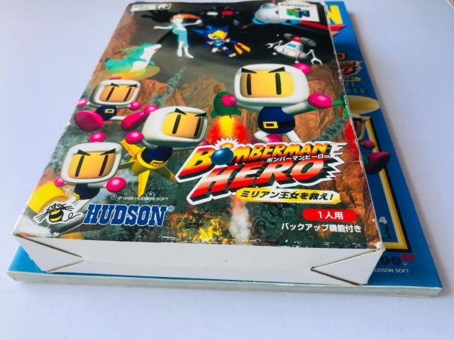 {o[}q[[ KChubN ܒԂJ nKL `V ȈՑ\ U{ N64 Bomberman Hero  Q[{/\tg 