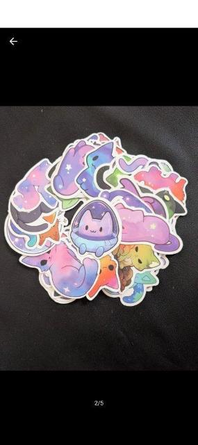 かわいい猫のステッカー 49枚セット マルチカラー 防水シール < 自動車/バイク かわいい猫のステッカー 49枚セット マルチカラー 防水シール < 自動車/バイク