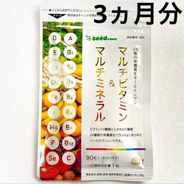 マルチビタミン&マルチミネラル サプリメント約3ヵ月分 健康食品 < グルメ/ドリンク マルチビタミン&マルチミネラル サプリメント約3ヵ月分 健康食品 < グルメ/ドリンクの