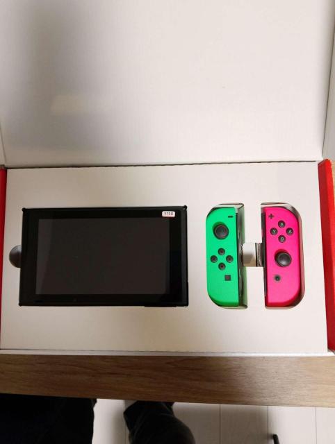Nintendo Switch 本体 ネオンカラー Joy-Con(L)ネオングリーン/(R)ネオンピンク < ゲーム本体/ソフト Nintendo Switch 本体 ネオンカラー Joy-Con(L)ネオングリーン/(R)ネオンピンク < ゲーム本体/ソフトの