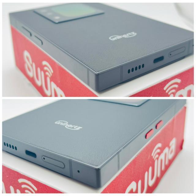 S Unihertz TiTAN2 512 GB SIM�t���[ �u���b�N �{�� �� �Ɠd/AV�� 