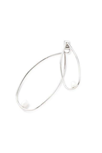 定価3,190円●ROSE BUD●パール付きアシンメティアドロップピアス【新品未使用】アシンメトリー パールピアス●シルバー < ブランド  定価3,190円●ROSE BUD●パール付きアシンメティアドロップピアス【新品未使用】アシンメトリー パールピアス●シルバー < ブランドの