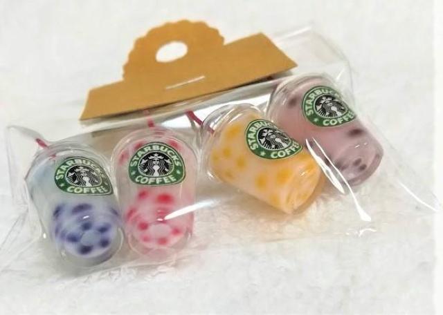 ミニチュア★スターバックス★カラータピオカ入り4種セット★ < おもちゃ  ミニチュア★スターバックス★カラータピオカ入り4種セット★ < おもちゃの