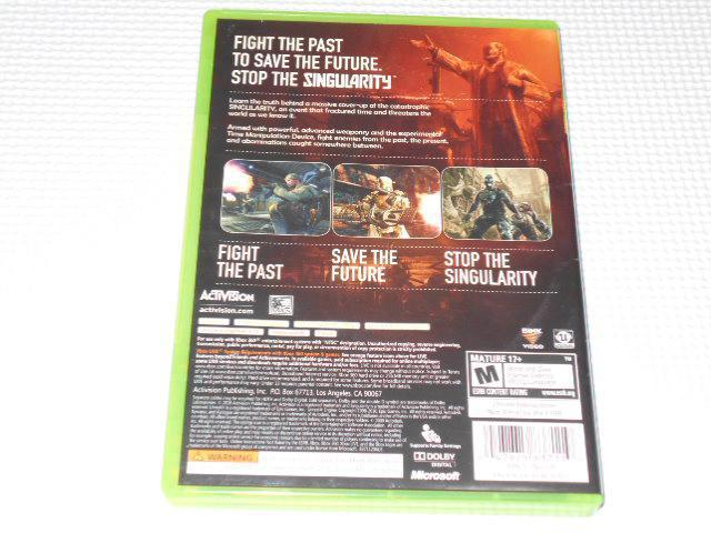 xbox360SINGULARITY CO  Q[{/\tg 