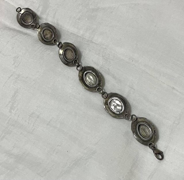 アンティークヴィンテージ☆琥珀ブレスレット < 女性アクセサリー/時計 アンティークヴィンテージ☆琥珀ブレスレット < 女性アクセサリー/時計の