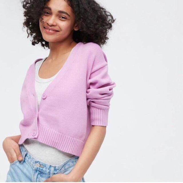 ◆UNIQLO/ユニクロ◆即完売!!ウォッシャブルショートカーディガン★ピンクM♪状態◎秋コーデ < ブランド  ◆UNIQLO/ユニクロ◆即完売!!ウォッシャブルショートカーディガン★ピンクM♪状態◎秋コーデ  < ブランドの