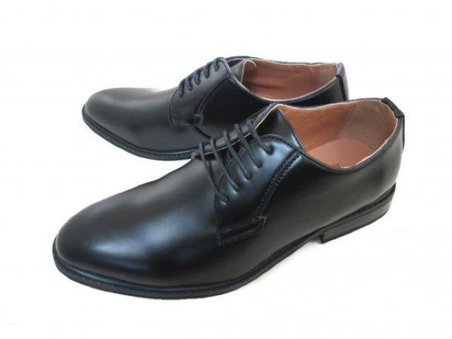 1円~C489新品LASSU&FRISSプレーントゥ/レースアップ外羽根26a黒♂ < 男性ファッション 1円~C489新品LASSU&FRISSプレーントゥ/レースアップ外羽根26a黒♂ < 男性ファッションの