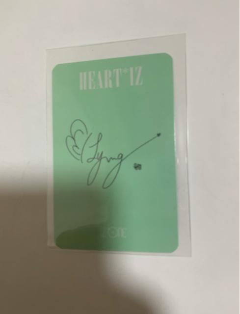 IZONE IZ*ONE IVE ウォニョン 公式トレカ 事前収録 サノク B < タレントグッズ IZONE IZ*ONE IVE ウォニョン 公式トレカ 事前収録 サノク B < タレントグッズの