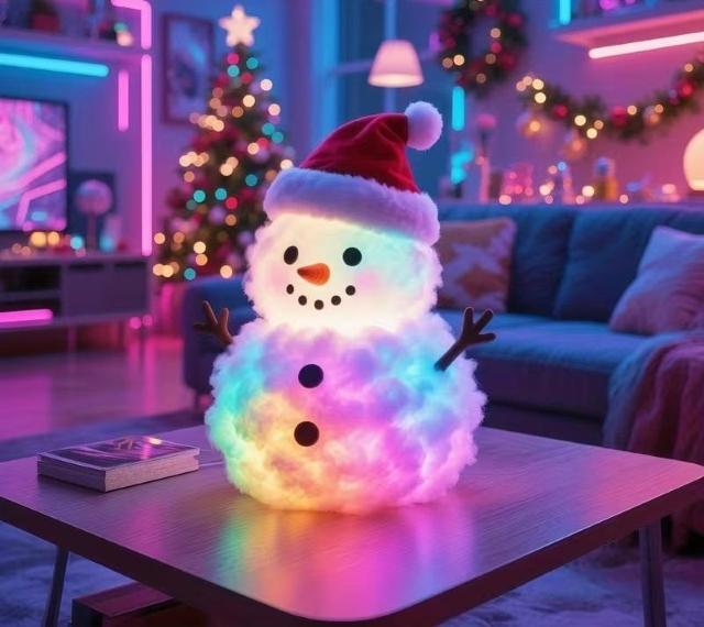 雪だるまライト音楽同期もしますスノーマンランプクリスマス便利最適USB電源 < インテリア/ライフ 雪だるまライト音楽同期もしますスノーマンランプクリスマス便利最適USB電源 < インテリア/ライフの