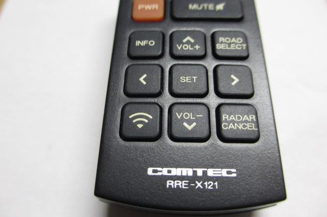 コムテック GPSレーダー 探知機用リモコン RRE-X121 通電確認済み < 自動車/バイク コムテック GPSレーダー 探知機用リモコン RRE-X121 通電確認済み < 自動車/バイク