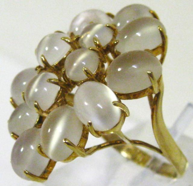 �ɔ��i K18 18�������O�w�� �����X�g�[�� 14�� 1.630ct #17 �� �����A�N�Z�T���[/���v�� 