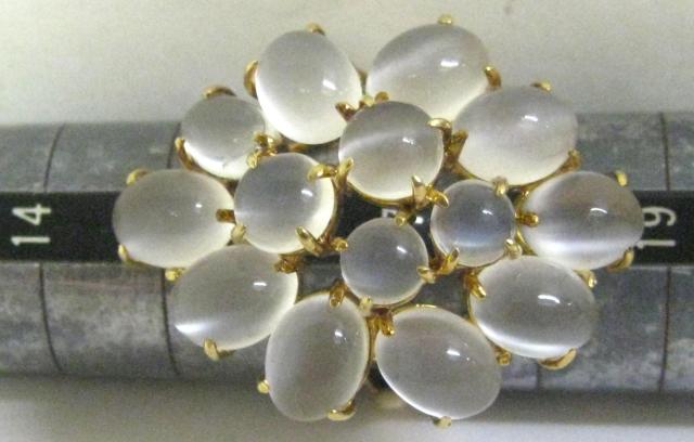 �ɔ��i K18 18�������O�w�� �����X�g�[�� 14�� 1.630ct #17 �� �����A�N�Z�T���[/���v�� 