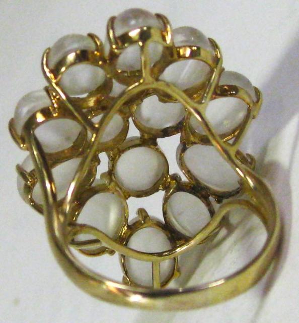 �ɔ��i K18 18�������O�w�� �����X�g�[�� 14�� 1.630ct #17 �� �����A�N�Z�T���[/���v�� 