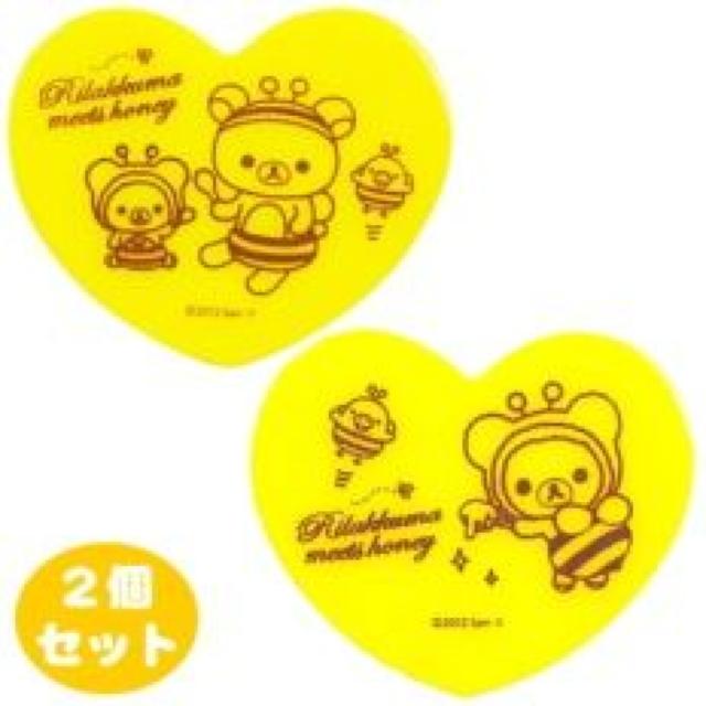 《New》リラックマ(ハート型)★滑らず傷つかない・すべり止めシート<2枚セット> < 自動車/バイク 《New》リラックマ(ハート型)★滑らず傷つかない・すべり止めシート<2枚セット> < 自動車/バイク