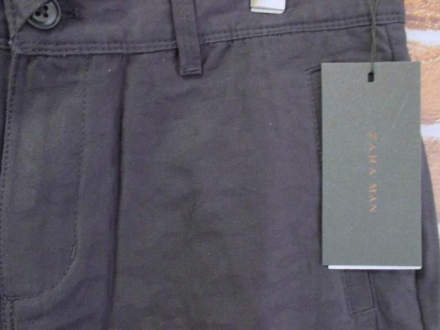 ☆ZARA/ザラ 迷彩/カモ柄 カーゴパンツ パンツ/黒/メンズ/40☆新品 < ブランド  ☆ZARA/ザラ 迷彩/カモ柄 カーゴパンツ パンツ/黒/メンズ/40☆新品 < ブランドの
