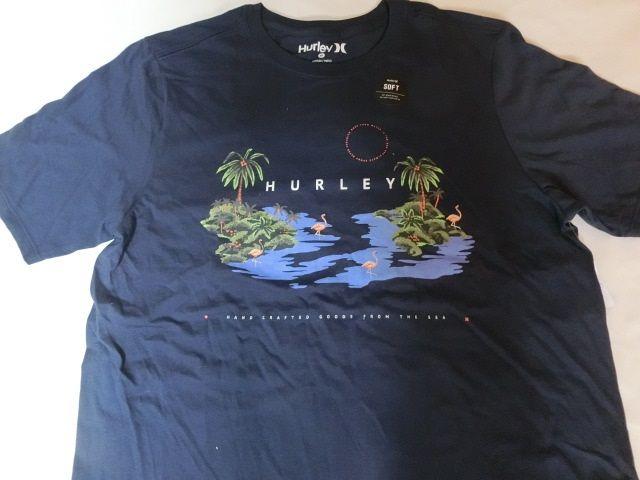 【Hurley】ソフト素材 フラミンゴ 南国風TシャツUS M < ブランド  【Hurley】ソフト素材 フラミンゴ 南国風TシャツUS M  < ブランドの