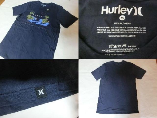 【Hurley】ソフト素材 フラミンゴ 南国風TシャツUS M < ブランド  【Hurley】ソフト素材 フラミンゴ 南国風TシャツUS M < ブランドの
