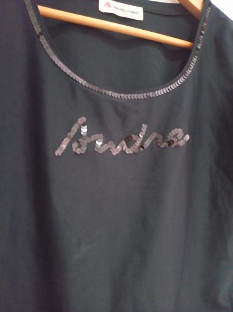 アンドレルチアーノ◆ブラック 長袖 Tシャツ カットソー < ブランド  アンドレルチアーノ◆ブラック 長袖 Tシャツ カットソー < ブランドの