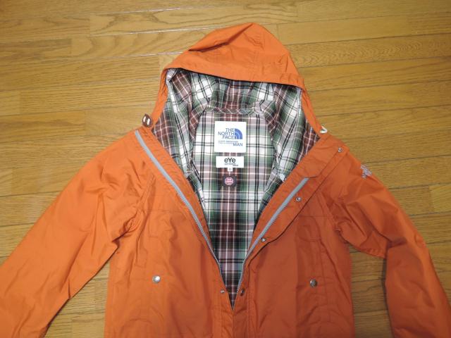eye JUNYA WATANABE × THE NORTH FACE マウンテンパーカー XS 裏地 チェック柄 ノースフェイス < ブランド  eye JUNYA WATANABE × THE NORTH FACE マウンテンパーカー XS 裏地 チェック柄 ノースフェイス < ブランドの