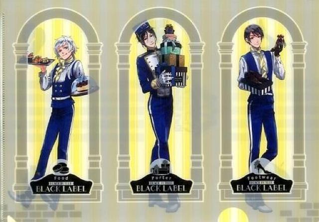 黒執事 ポップアップストア インデックスクリアファイル < アニメ/コミック/キャラクター 黒執事 ポップアップストア インデックスクリアファイル < アニメ/コミック/キャラクターの