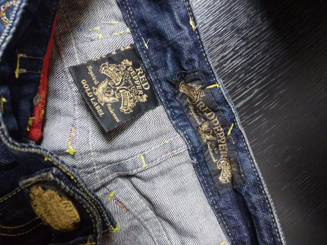 RED ワイド デニム・ジーンズ < 女性ファッション  RED ワイド デニム・ジーンズ < 女性ファッションの